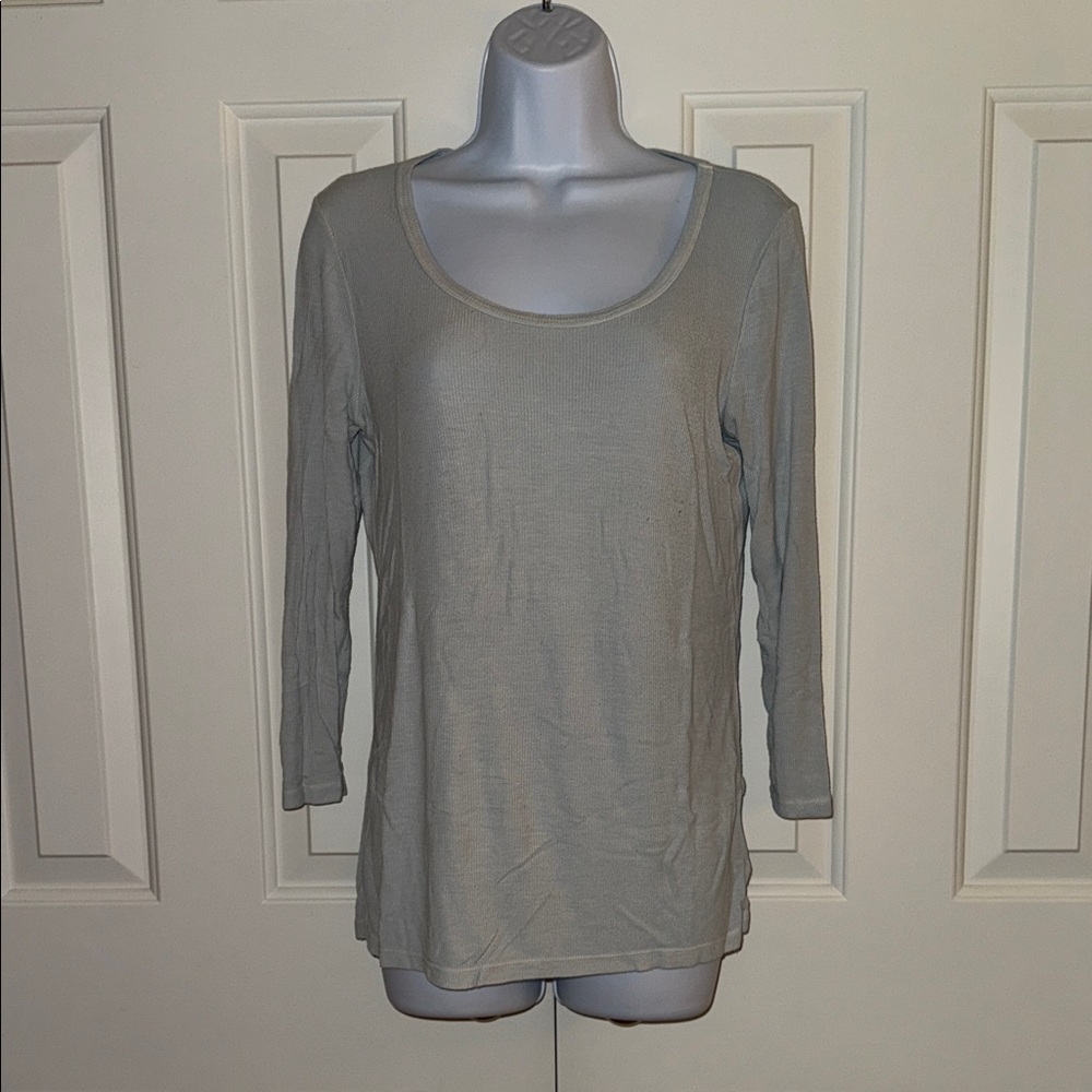 Michael Stars Ribbed Top - Picture 3 of 5